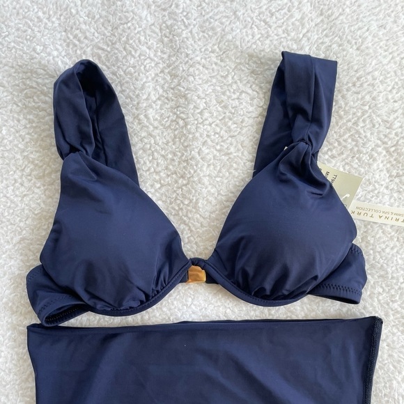 Trina Turk Convertible Roll Down High Waist Bikini - Picture 6 of 7
